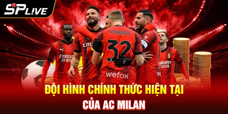 Đội hình chính thức hiện tại của AC Milan