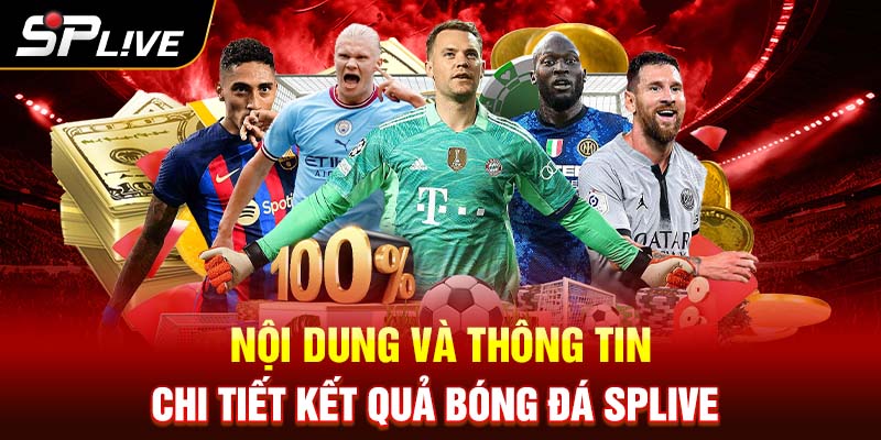 Thông tin chi tiết về kết quả trận đấu 