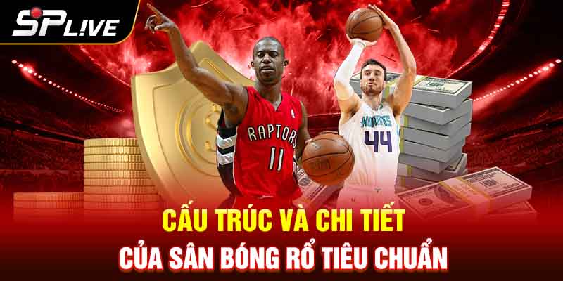 Cấu Trúc và Chi Tiết của Sân Bóng Rổ Tiêu Chuẩn