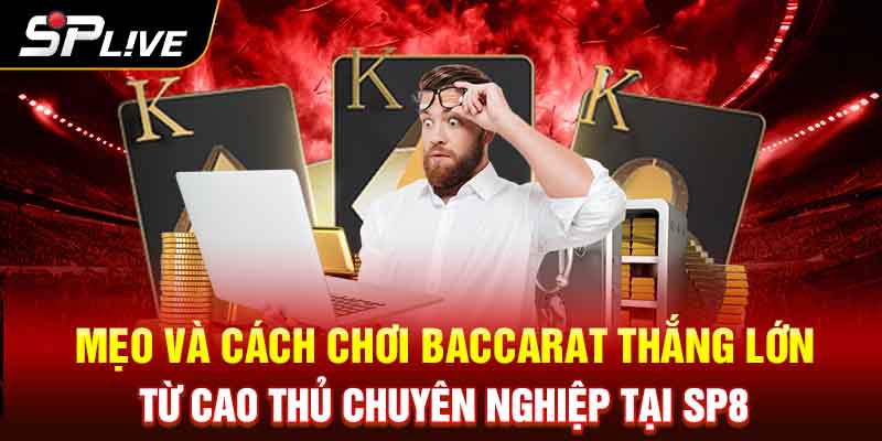 Mẹo và cách chơi Baccarat thắng lớn từ cao thủ chuyên nghiệp tại SP8