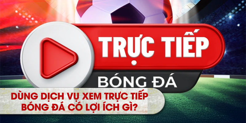 Dùng dịch vụ xem trực tiếp bóng đá có lợi ích gì?