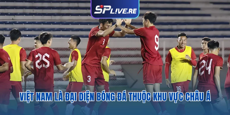 Việt Nam là đại diện bóng đá thuộc khu vực châu Á